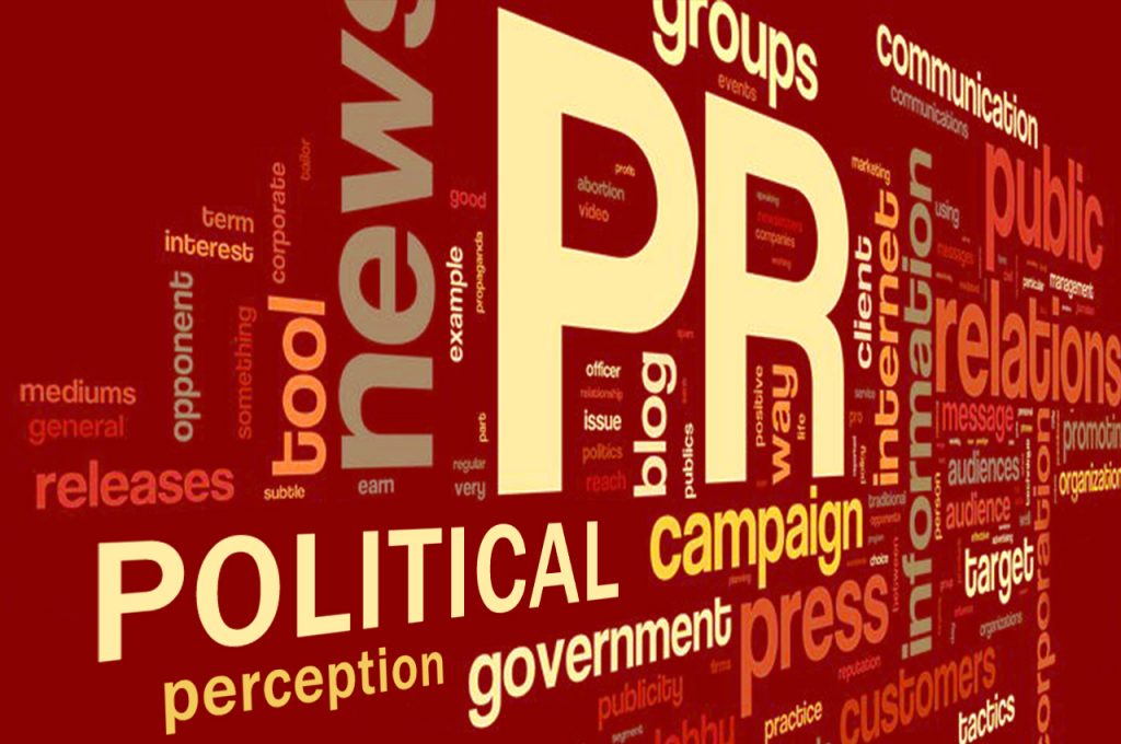 Public relations, politics and the media