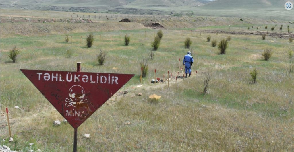 Azerbaijan works to remove landmines as people return after conflict